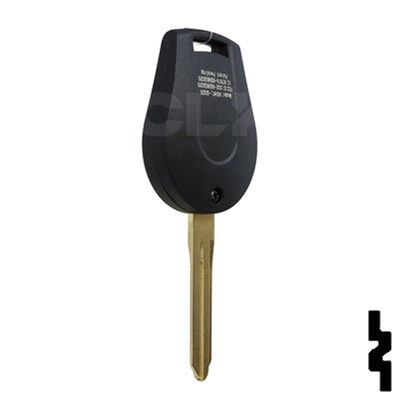 Nissan OEM Replacement Remote Key - 4 Button w/ Trunk Automotive Key Solid Keys USA