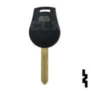 Nissan OEM Replacement Remote Key - 4 Button w/ Trunk Automotive Key Solid Keys USA