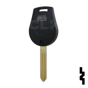 Nissan OEM Replacement Remote Key - 4 Button w/ Trunk Automotive Key Solid Keys USA