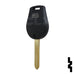 Nissan OEM Replacement Remote Key - 4 Button w/ Trunk Automotive Key Solid Keys USA