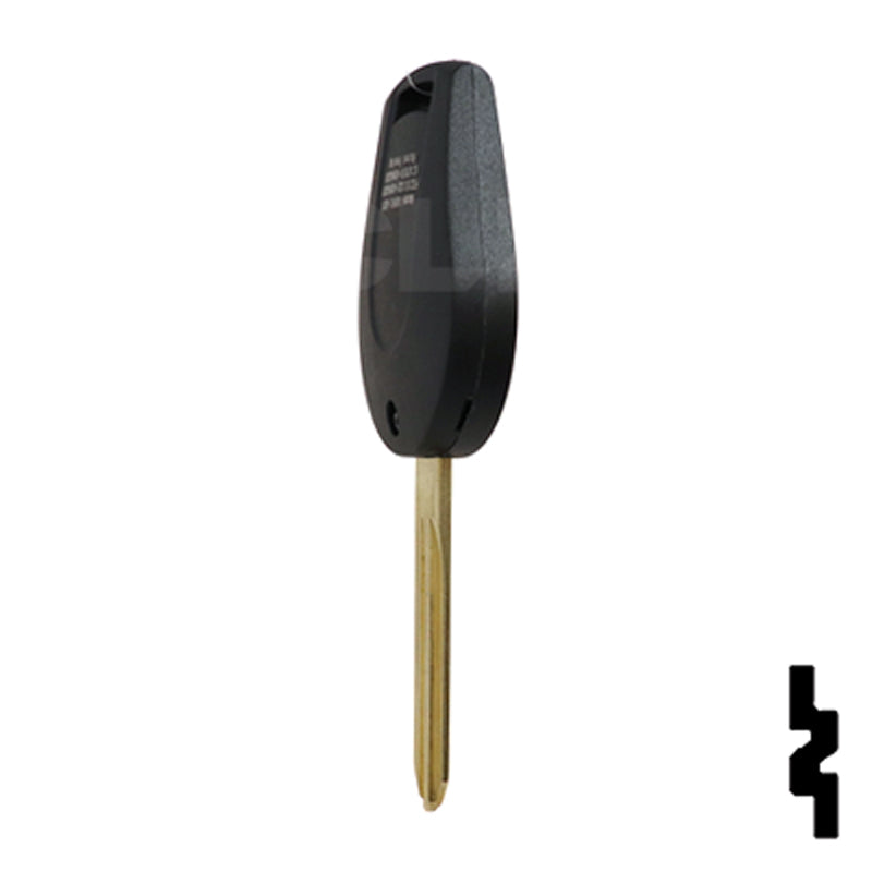 Nissan OEM Replacement Remote Key - 4 Button w/ Trunk Automotive Key Solid Keys USA