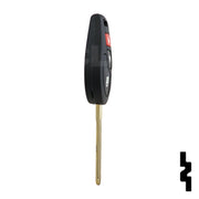 Nissan OEM Replacement Remote Key - 4 Button w/ Trunk Automotive Key Solid Keys USA