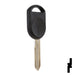 OEM Uncut Transponder Key 80-Bit | Strattec Ford | H92/H84/H85 IPATS (5913441) Automotive Key Strattec