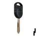 OEM Uncut Transponder Key 80-Bit | Strattec Ford | H92/H84/H85 IPATS (5918997) Automotive Key Strattec