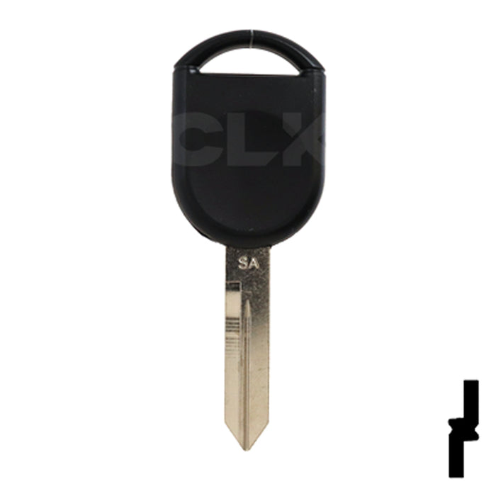 OEM Uncut Transponder Key 80-Bit | Strattec Ford | H92/H84/H85 IPATS (5918997) Automotive Key Strattec