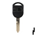 OEM Uncut Transponder Key 80-Bit | Strattec Ford | H92/H84/H85 IPATS (5918997) Automotive Key Strattec