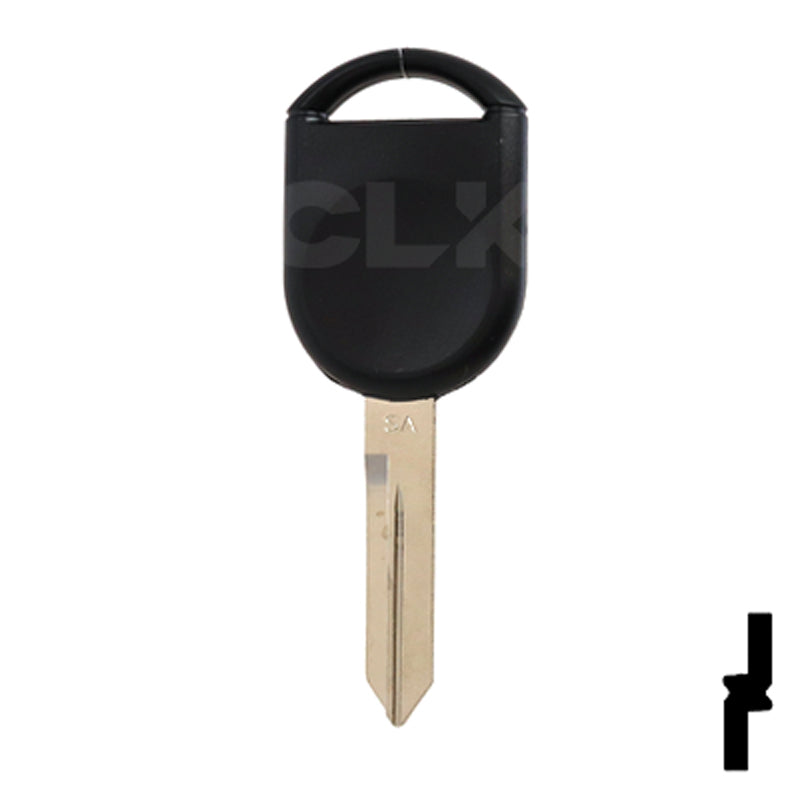 OEM Uncut Transponder Key 80-Bit | Strattec Ford | H92/H84/H85 IPATS (5918997) Automotive Key Strattec