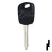 OEM Uncut Transponder Key | Ford | H72-PT,597602 Automotive Key Strattec