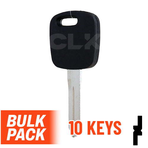 OEM Uncut Transponder Key | Ford | H72-PT, 598333 ( Pack of 10 ) Automotive Key JMA USA