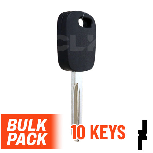OEM Uncut Transponder Key | Ford | H72-PT, 598333 ( Pack of 10 ) Automotive Key JMA USA