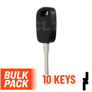 OEM Uncut Transponder Key | Ford | H72-PT, 598333 ( Pack of 10 ) Automotive Key JMA USA