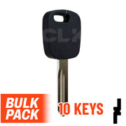 OEM Uncut Transponder Key | Ford | H72-PT, 598333 ( Pack of 10 ) Automotive Key JMA USA