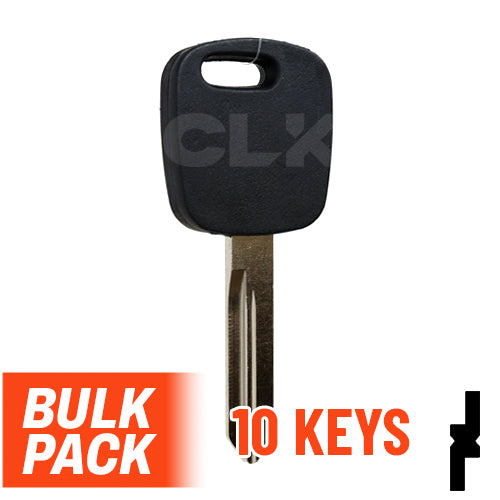 OEM Uncut Transponder Key | Ford | H72-PT, 598333 ( Pack of 10 ) Automotive Key JMA USA