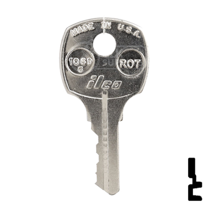 Precut Key Blank | Servibar | BD245 Automotive Key Framon Manufacturing Company, Inc