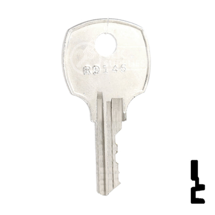 Precut Key Blank | Servibar | BD245 Automotive Key Framon Manufacturing Company, Inc