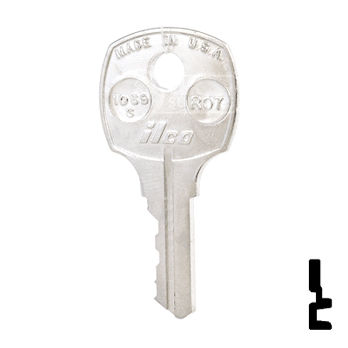 Precut Key Blank | Servibar | BD245 Automotive Key Framon Manufacturing Company, Inc