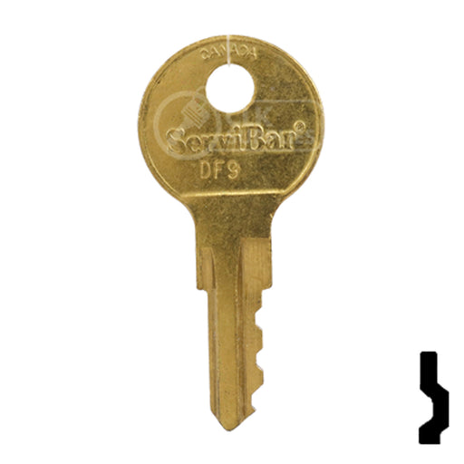 Precut Key Blank | Servibar | BD246 Automotive Key Framon Manufacturing Company, Inc