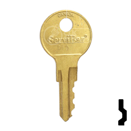 Precut Key Blank | Servibar | BD246 Automotive Key Framon Manufacturing Company, Inc