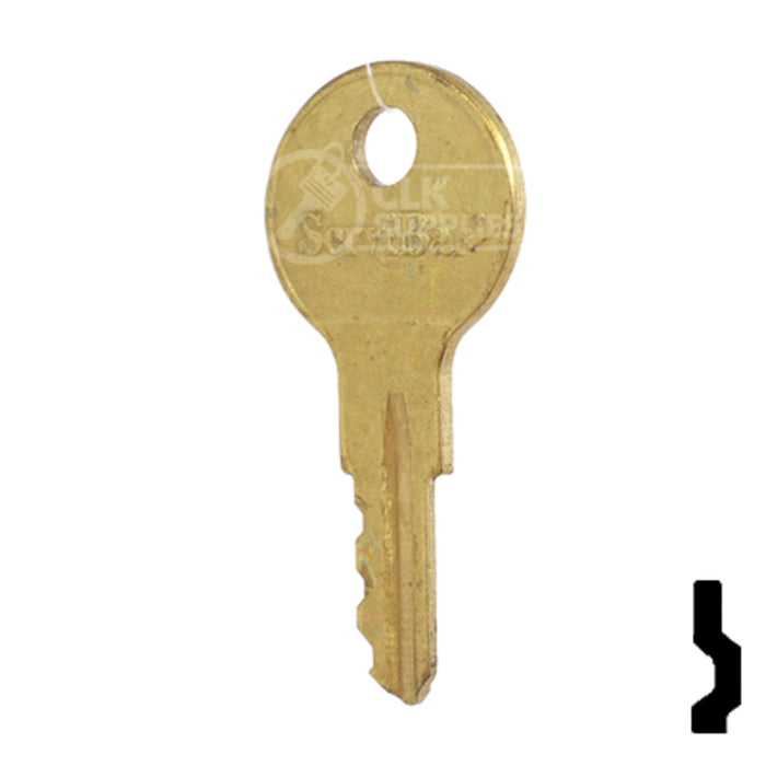 Precut Key Blank | Servibar | BD246 Automotive Key Framon Manufacturing Company, Inc