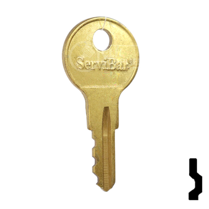 Precut Key Blank | Servibar | BD246 Automotive Key Framon Manufacturing Company, Inc