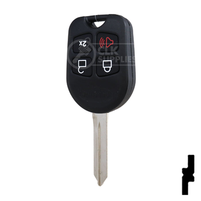 Programable Ford 80-Bit Remote Head - EDGE CUT Automotive Key Keyline USA
