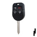 Programable Ford 80-Bit Remote Head - EDGE CUT Automotive Key Keyline USA