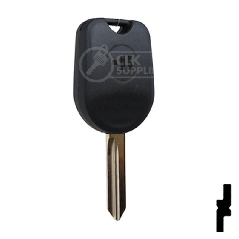 Programable Ford 80-Bit Remote Head - EDGE CUT Automotive Key Keyline USA