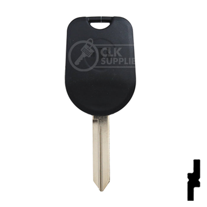 Programable Ford 80-Bit Remote Head - EDGE CUT Automotive Key Keyline USA