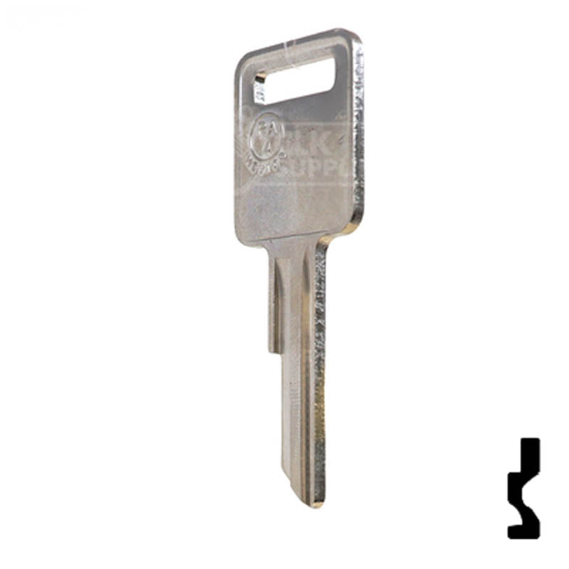 RA4, 1970AM GM And Freightliner Key  Automotive Key JMA USA