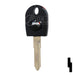 RW Cloneable Transponder Key | Ducati | KW17T5 Automotive Key JMA USA