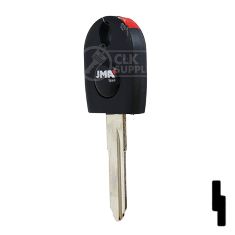 RW Cloneable Transponder Key | Ducati | KW17T5 Automotive Key JMA USA