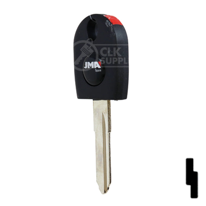 RW Cloneable Transponder Key | Ducati | KW17T5 Automotive Key JMA USA