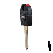 RW Cloneable Transponder Key | Ducati | KW17T5 Automotive Key JMA USA