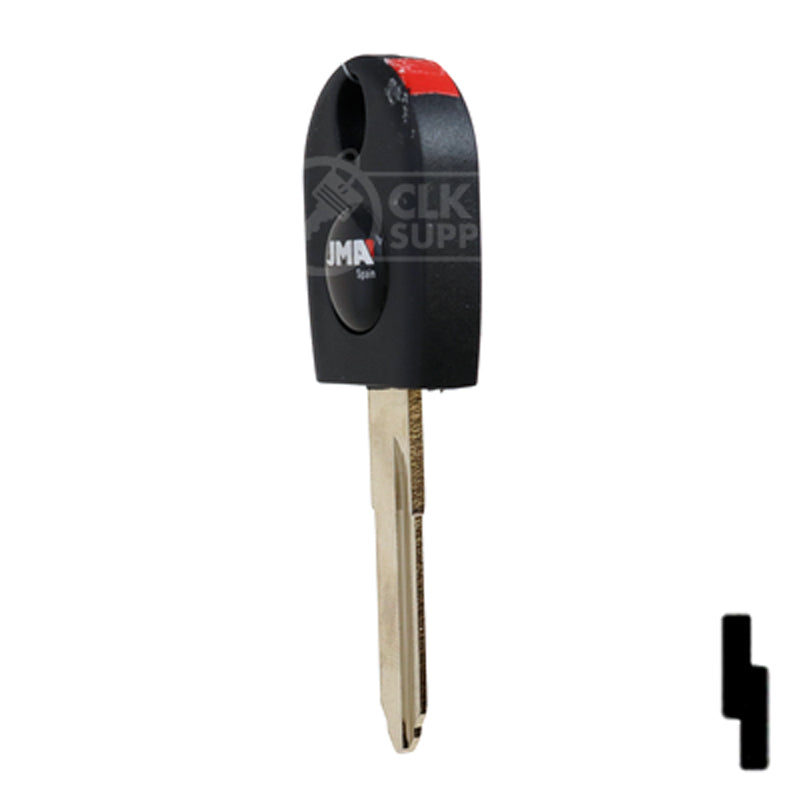 RW Cloneable Transponder Key | Ducati | KW17T5 Automotive Key JMA USA