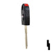 RW Cloneable Transponder Key | Ducati | KW17T5 Automotive Key JMA USA