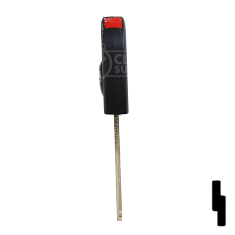 RW Cloneable Transponder Key | Ducati | KW17T5 Automotive Key JMA USA