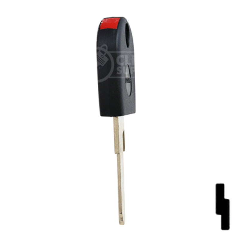 RW Cloneable Transponder Key | Ducati | KW17T5 Automotive Key JMA USA