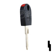 RW Cloneable Transponder Key | Ducati | KW17T5 Automotive Key JMA USA