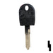 RW Cloneable Transponder Key | Ducati | KW17T5 Automotive Key JMA USA