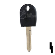 RW Cloneable Transponder Key | Ducati | KW17T5 Automotive Key JMA USA
