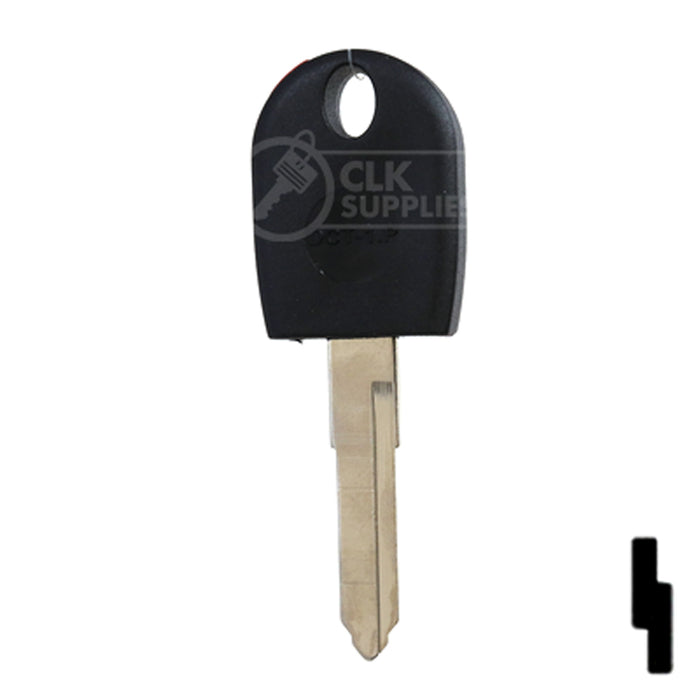 RW Cloneable Transponder Key | Ducati | KW17T5 Automotive Key JMA USA