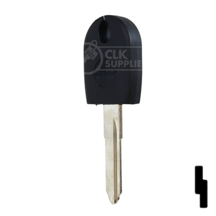 RW Cloneable Transponder Key | Ducati | KW17T5 Automotive Key JMA USA