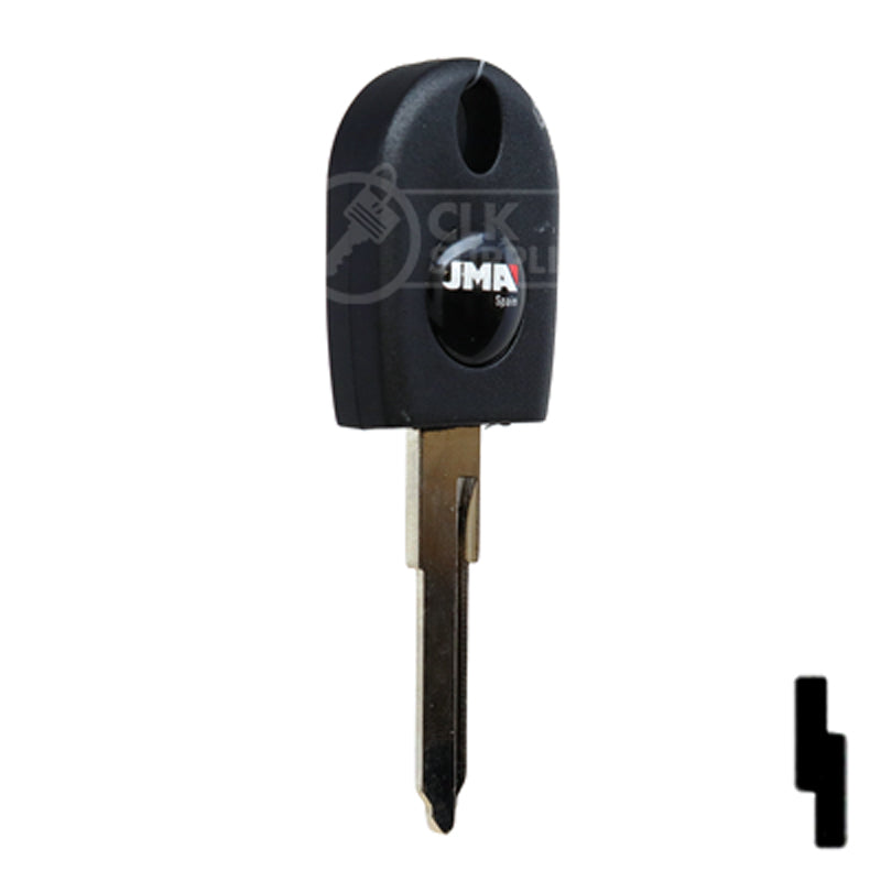 RW Cloneable Transponder Key | Ducati | KW17T5 Automotive Key JMA USA