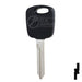 RW Transponder Key | Ford | H86PT, 691643 Automotive Key Strattec