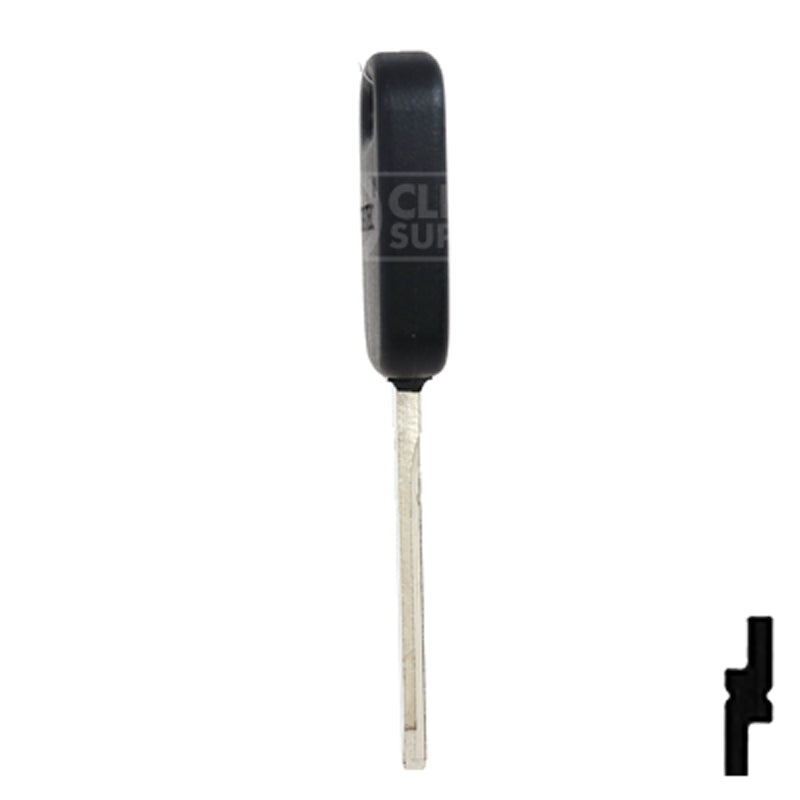 RW Transponder Key | Ford | H86PT, 691643 Automotive Key Strattec
