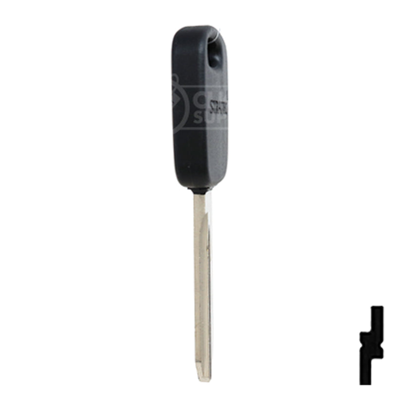 RW Transponder Key | Ford | H86PT, 691643 Automotive Key Strattec