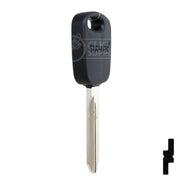 RW Transponder Key | Ford | H86PT, 691643 Automotive Key Strattec