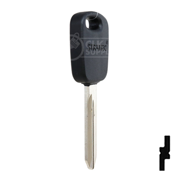 RW Transponder Key | Ford | H86PT, 691643 Automotive Key Strattec