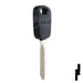RW Transponder Key | Ford | H86PT, 691643 Automotive Key Strattec