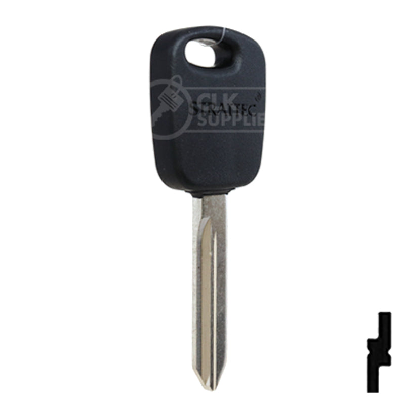 RW Transponder Key | Ford | H86PT, 691643 Automotive Key Strattec